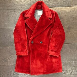 Avec Les Filles Faux Fur Coat - Like New Condition